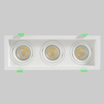 Светильник встроенный Crystal Lux CLT 068C3 WH