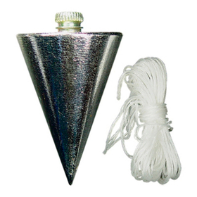 Отвес Matrix конусный 100 г, шнур 5 м (84831)