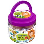 Масса для лепки Гамма Малыш 15цв. по 25гр., 2 формочки, в пластиковой банке