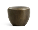 Кашпо TREEZ Effectory - Metal - Чаша Design - Чернёная бронза