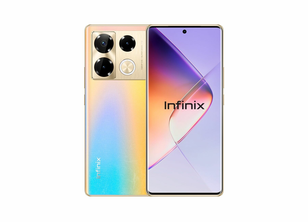 Смартфон Infinix NOTE 40 Pro X6850 256+8 Gb, Android 14, 6.78", 2K QHD, AMOLEDTitan Gold