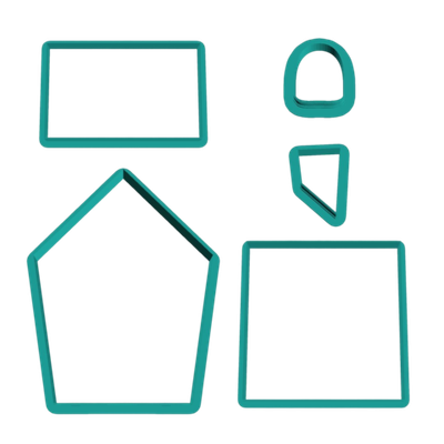 Набор форм "3D Пряничный Домик 3"