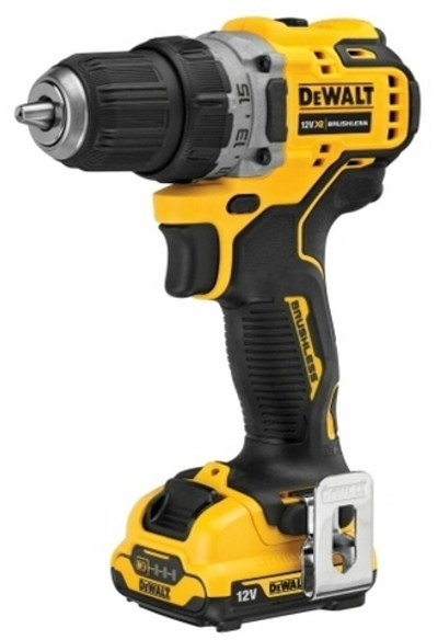 Компактная дрель-шуруповерт DEWALT 12 В XR DCD701D2-QW