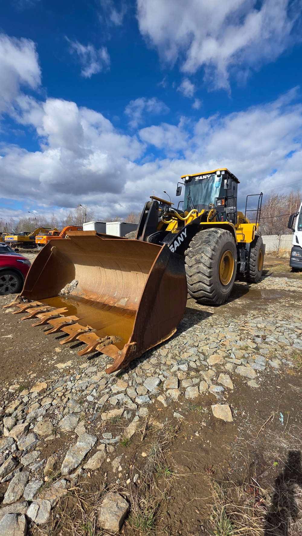 SANY SW* Фронтальный погрузчик SW966K1 (Дизельный, 9,7 л, 242 л.с., АТ)