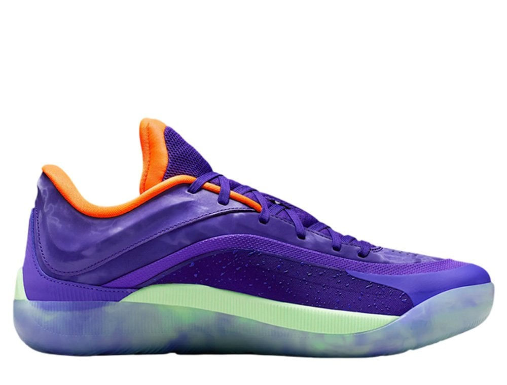 Баскетбольные кроссовки Jordan Zion 4 Court Purple/Psychic Purple/Vapor Green/Total Orange