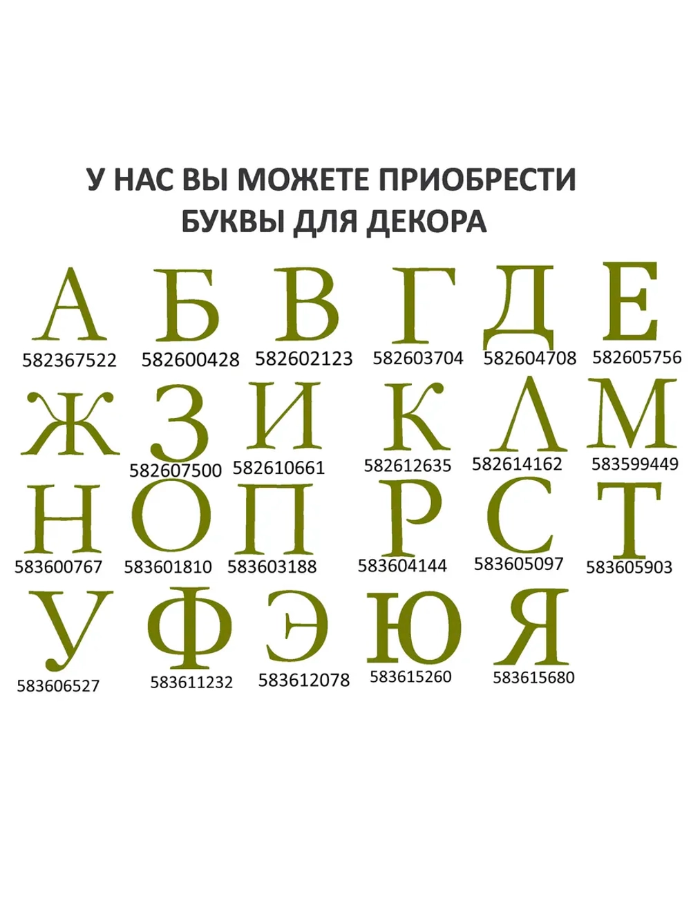 Наклейки свадебные на бокалы цифры инициалы "О"