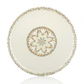 Тарелка круглая d=21 cм,фарфор,серия "TESSERA"