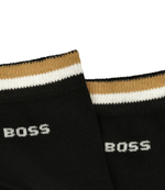 Носки 2 пары 2P SH Stripe CC BOSS BLACK - черный(50491195)