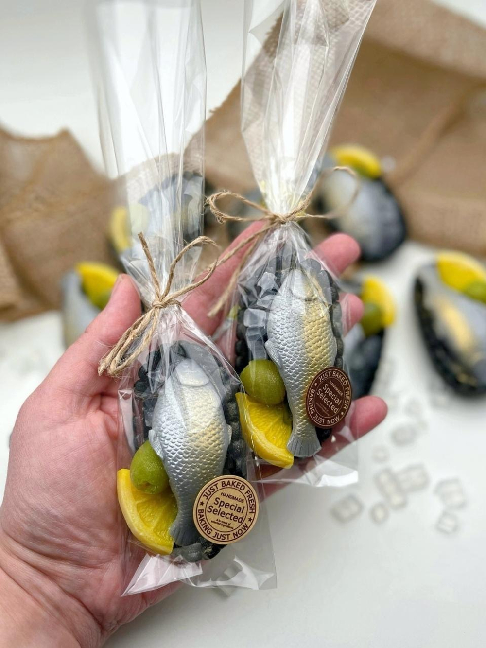 Мини-мыло «Рыбка на льду»  Magic Benefit Soap