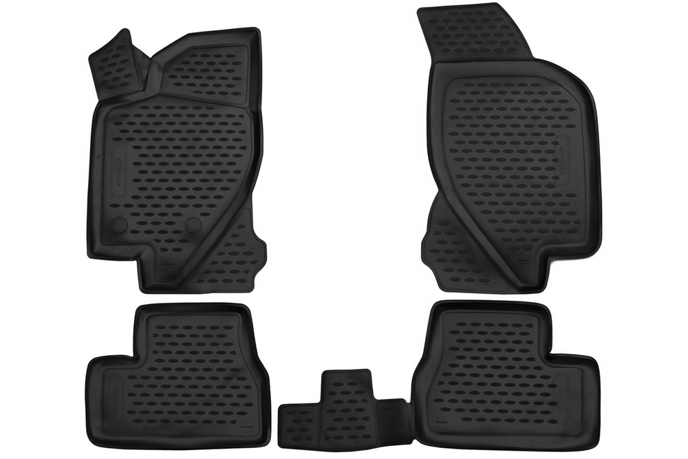 Коврики в салон для DATSUN on-do (I, Ir), 2014-2020, 4 шт. (Повышенная устойчивость, повышенная износостойкос FORMAT.3D.94.04.210K