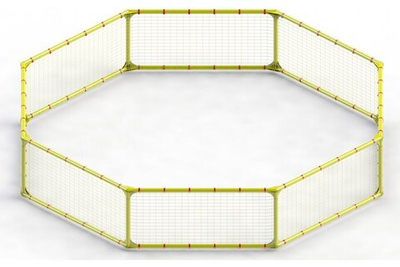 Большой детский манеж Leco-IT Outdoor Plus гп230020 диам. 390см.