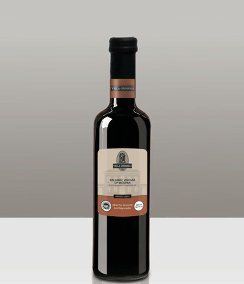 Бальзамический уксуc Villa Grimelli I.G.P. моденский, Bronze Label 1 год выдержки,  500 мл,  250 мл Италия
