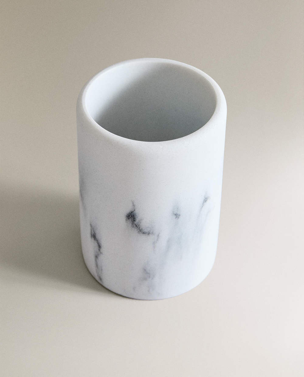 Zara Home стакан для ванной комнаты, мрамор, серый