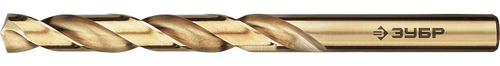 ЗУБР КОБАЛЬТ 10.2х133мм, Сверло по металлу, сталь Р6М5К5, класс А