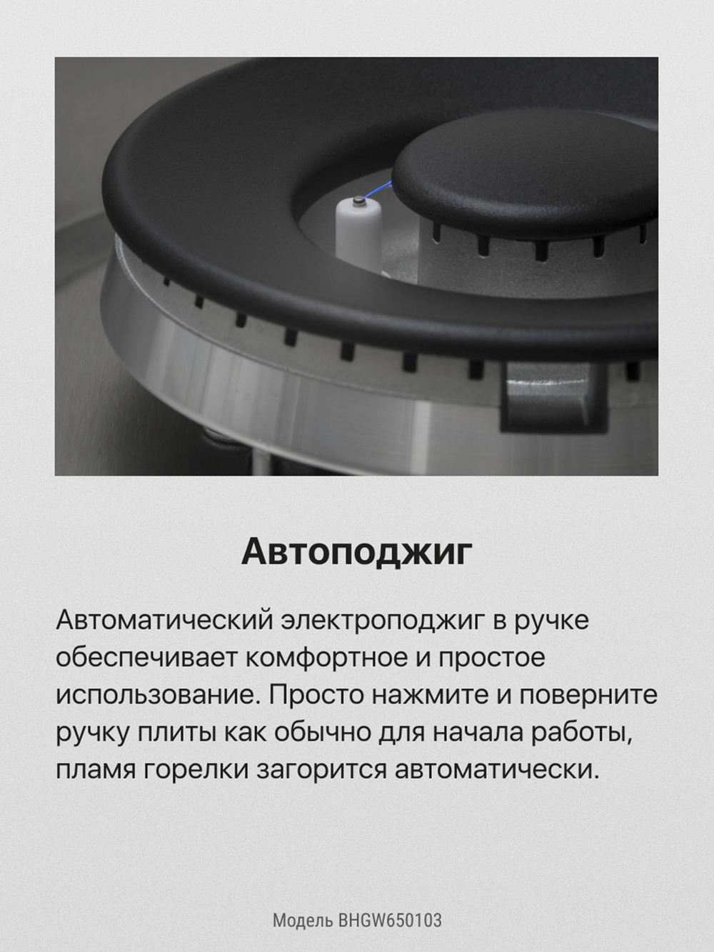 Газовая панель Hansa BHGW650103