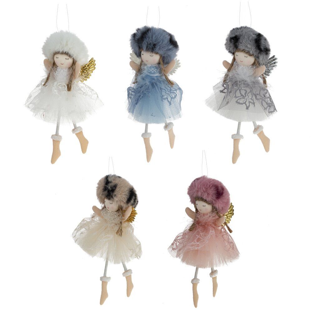 GAEM Изделие декоративное подвесное "Ангел", L8 W4 H17 см, 5в.