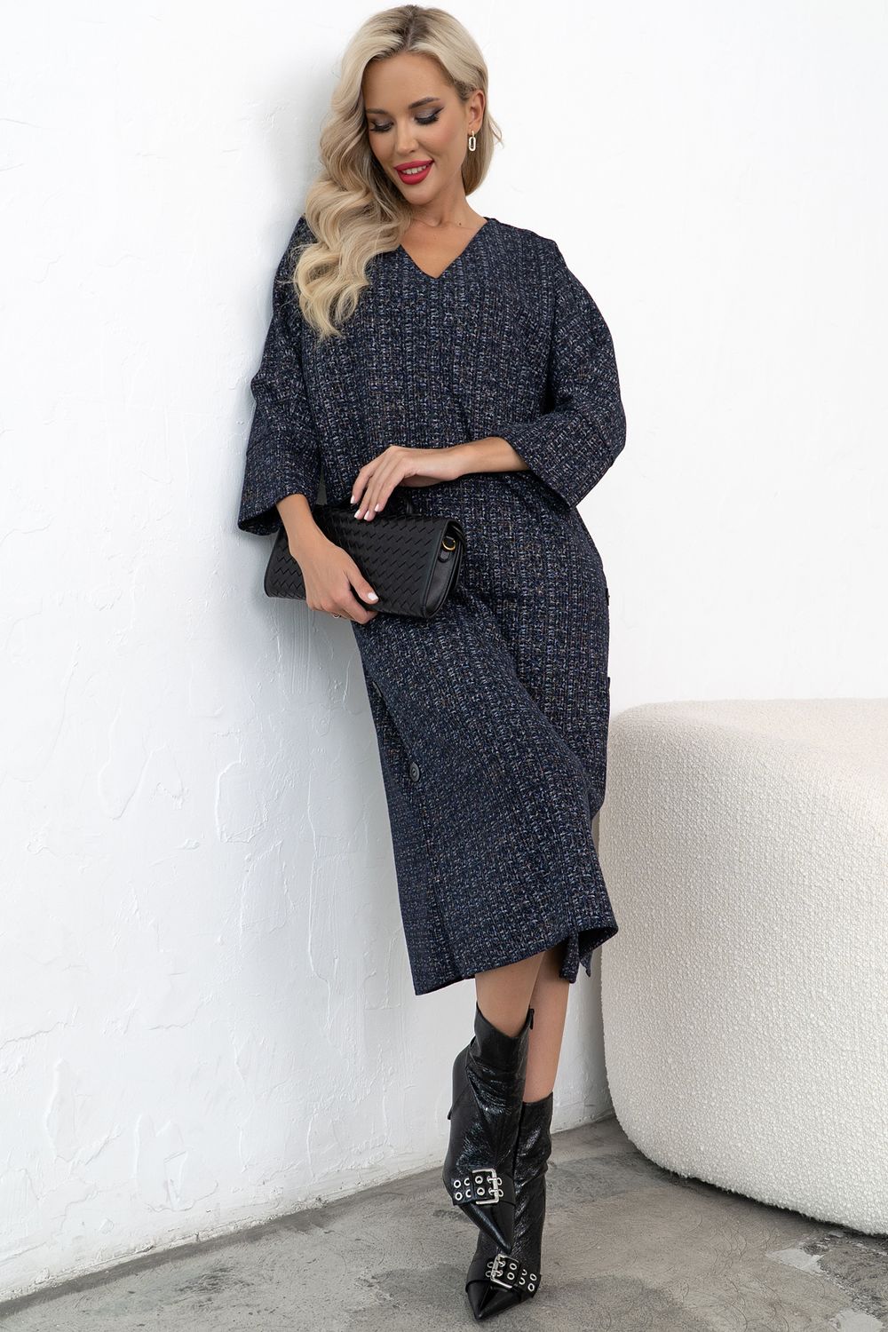 Платье Шарм (синий) Р11-1251/3 Nikol(Акция)