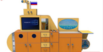 Профессиональный интерактивный логопедический комплекс AVKompleks Logo 40 в форме подводной лодки