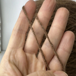 DRACO - Ri.Go, 58% вспушенная альпака, 14% меринос, 12% люрекс, 16% п/а; 300м/100гр col. 25853, цвет: коричневый, люрекс серебро; S703