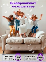 Ножки для мебели, дивана 150 мм металлические хром, 2 шт