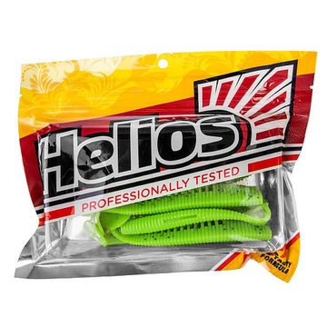 Виброхвост Varuna 4,33'/11см Pepper Lime 7шт. (HS-35-009) Helios