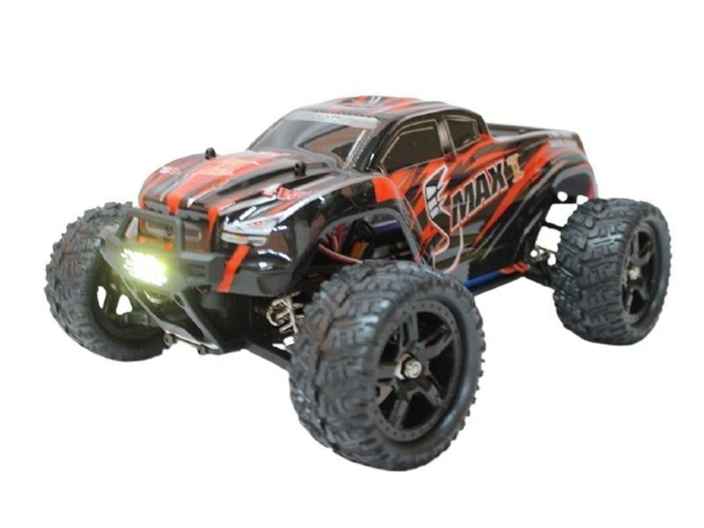 Радиоуправляемый монстр Remo Hobby SMAX масштаб 1:16/красный/Машина на пульте управления/Радиоуправляемый внедорожник/RH1631-Red