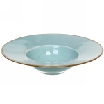 Тарелка керамическая «Tiffany Blue» для пасты 24*6см