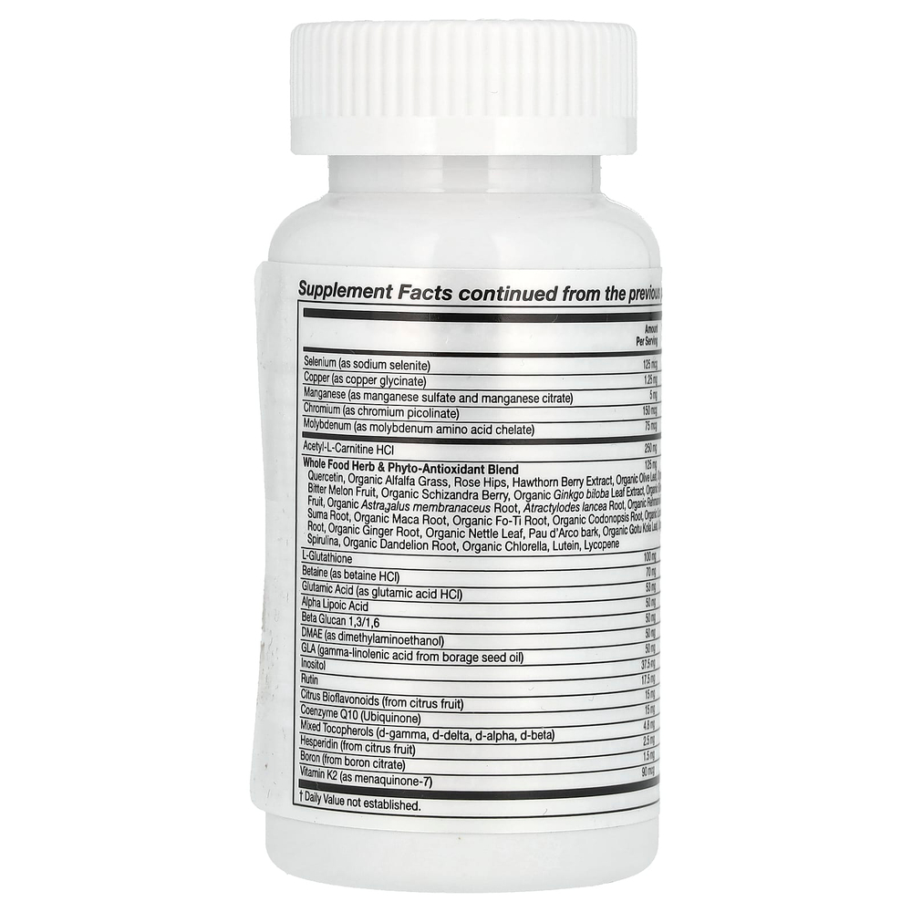 Super Nutrition, Super Immune, высокоэффективные мультивитамины с глутатионом, минералами и травами для укрепления иммунитета, 60 таблеток