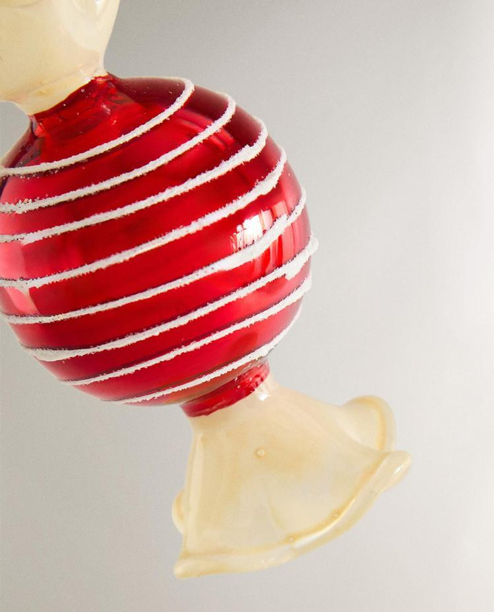 ZARA HOME НОВОГОДНЕЕ УКРАШЕНИЕ «КОНФЕТА», КРАСНЫЙ