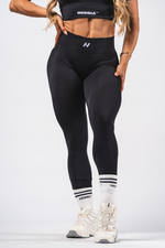 Лосины Nebbia Push-Up Leggings with Shaping Lines FLOW SEAMLESS 497 BLACK