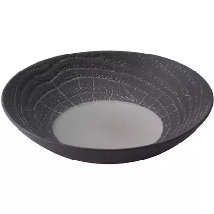 Салатник «Арборесценс» керамика 0,85л D=24,H=6см черный,серый