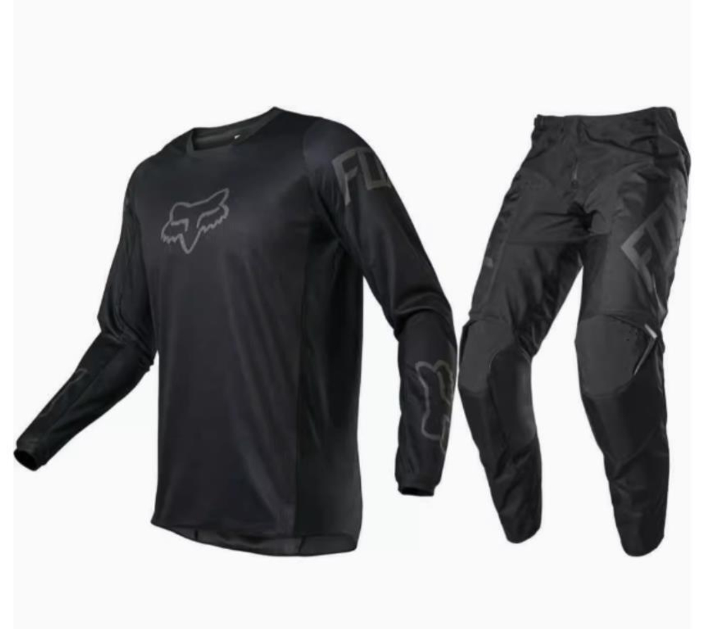 костюм кроссовый Fox style 180 чёрный S