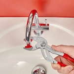 Клещи трубные захватные хромированные 250 мм Knipex 81 13 250 SB