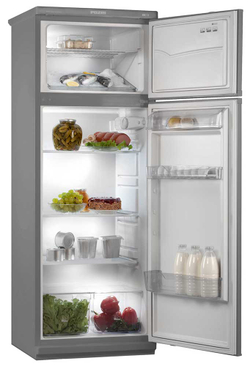 Холодильник Pozis МИР-244-1 (серебристый металлопласт)