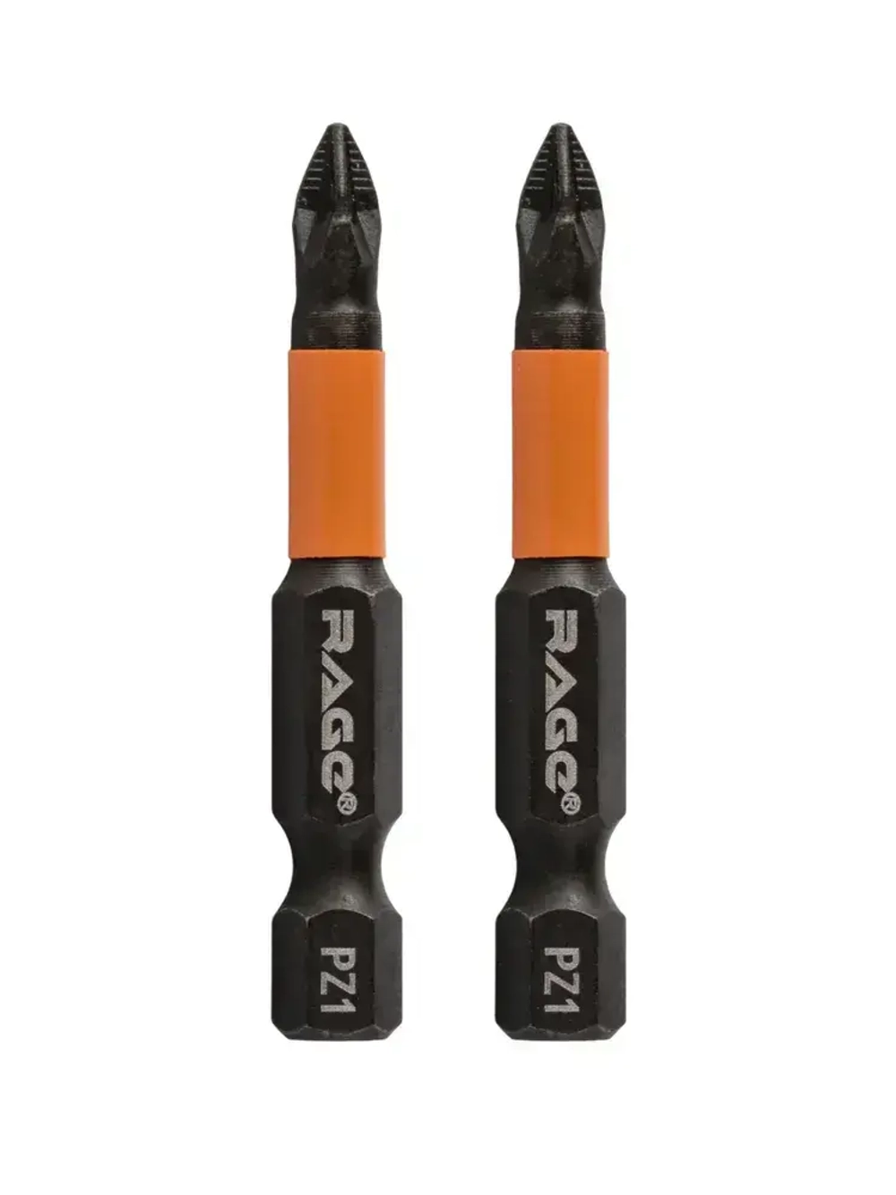 Биты магнитные S2 PZ1 x 50 мм 2 шт RAGE by VIRA