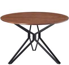 Стол Hert Ø120 см, орех