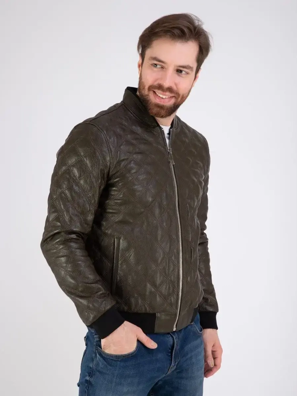 Куртка кожаная из натуральной кожи