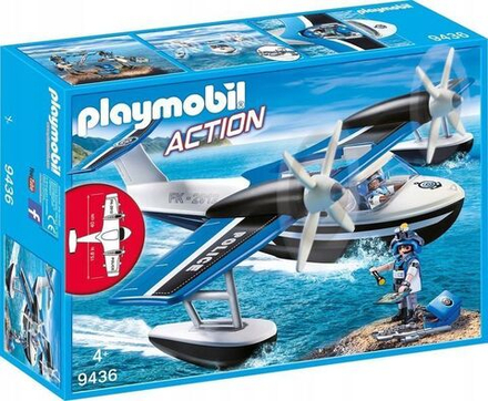 Конструктор Playmobil Action Полицейский самолет 9436