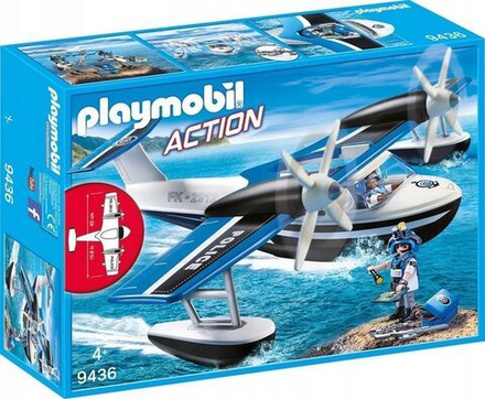 Конструктор Playmobil Action Полицейский самолет 9436