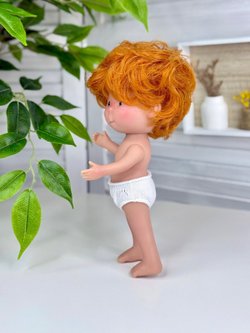 Кукла для девочки виниловая 23см Маленький Пиппо без одежды (3299W1)