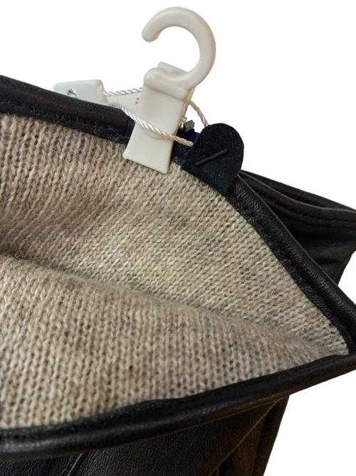 Регал.Кожа барана. Кожаные люкс качества.СЕНСОРНЫЕ. Подклад трикотаж-шерсть.Перчатки.Мужские.10 шт в упаковке.