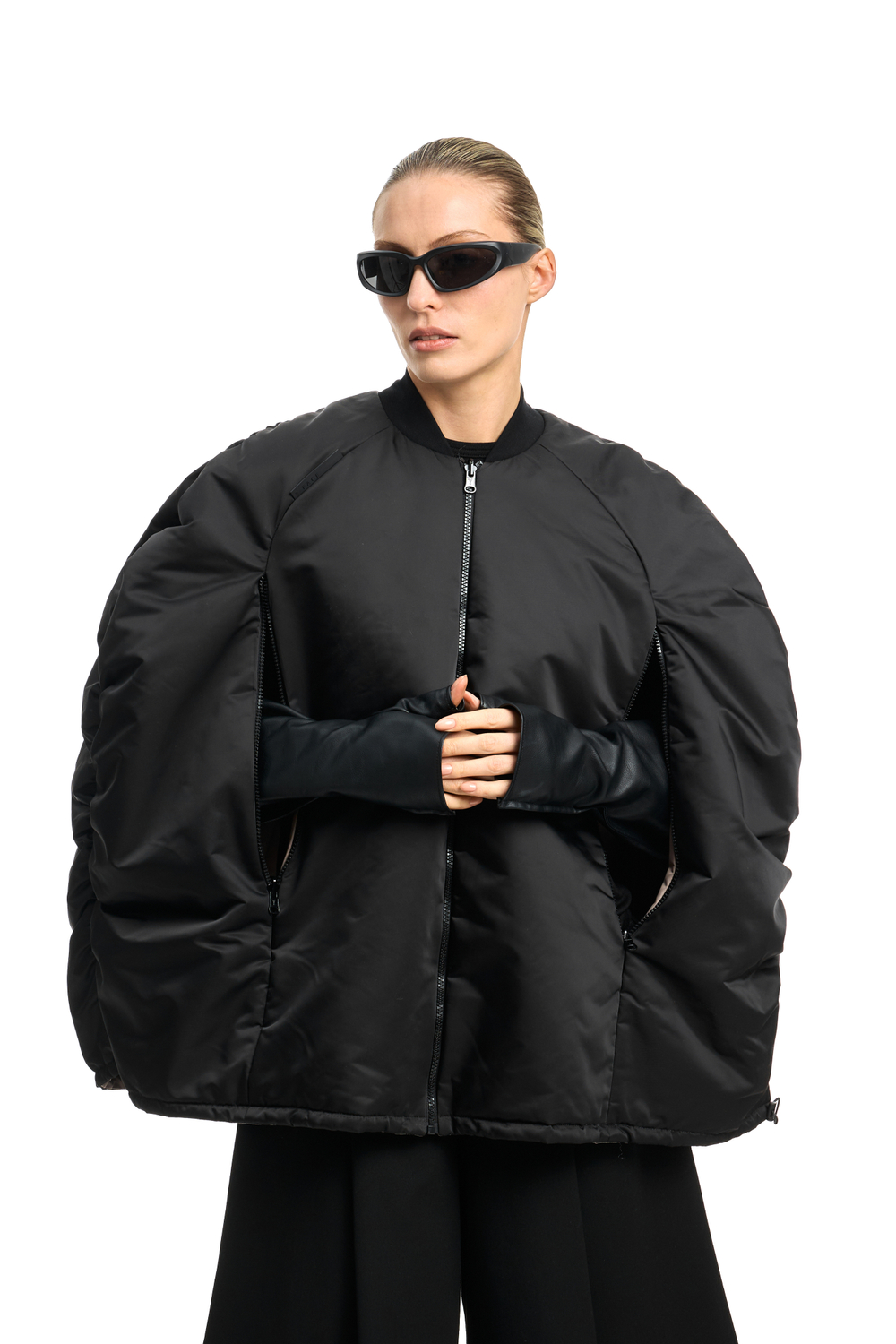 Бомбер-кейп двусторонний