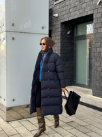 Пуховик Шерон синий