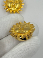 Накладка на пуговицу Солнце