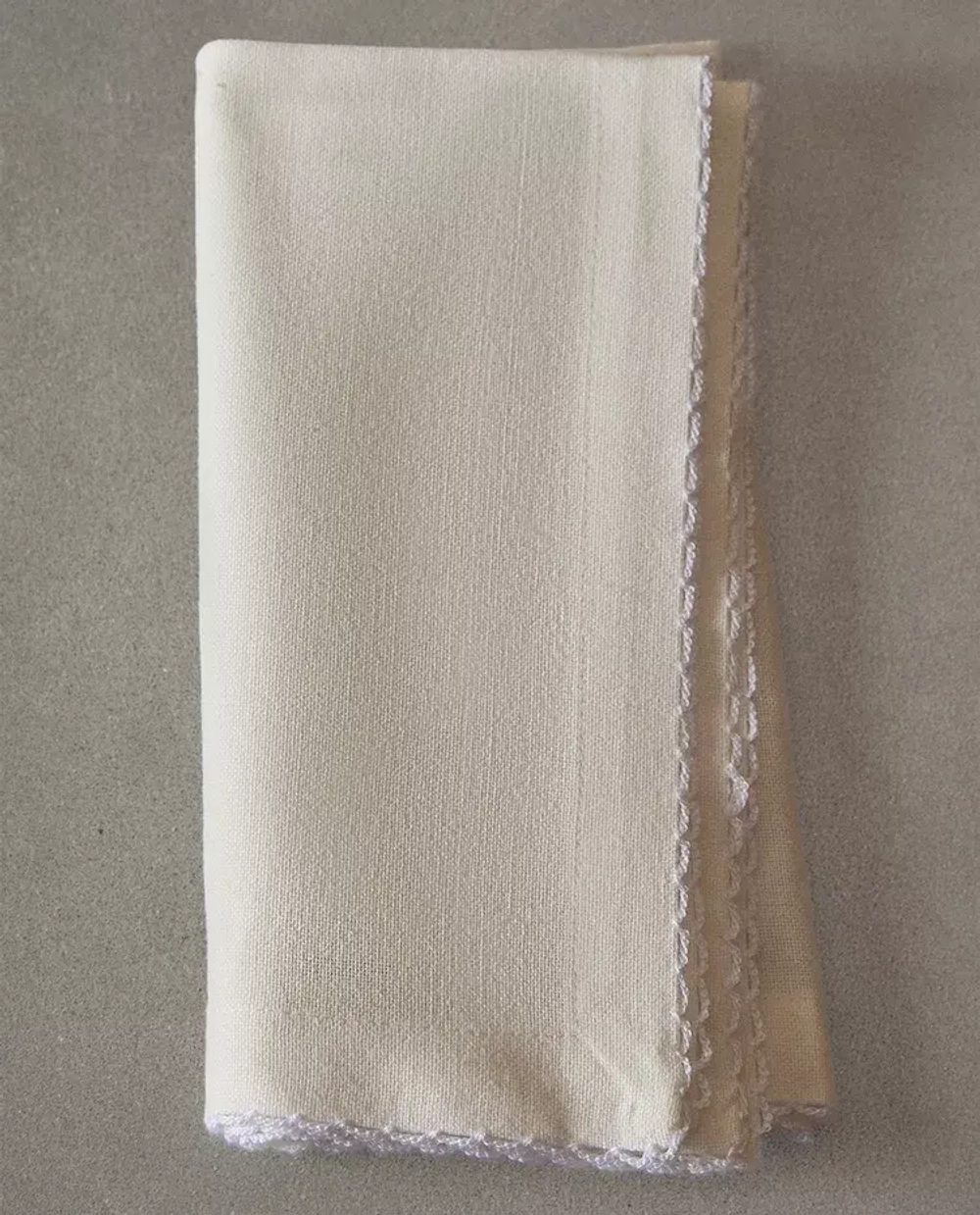 ZARA HOME САЛФЕТКИ С ФЕСТОНАМИ (НАБОР ИЗ 2 ШТ.), БЕЛЫЙ