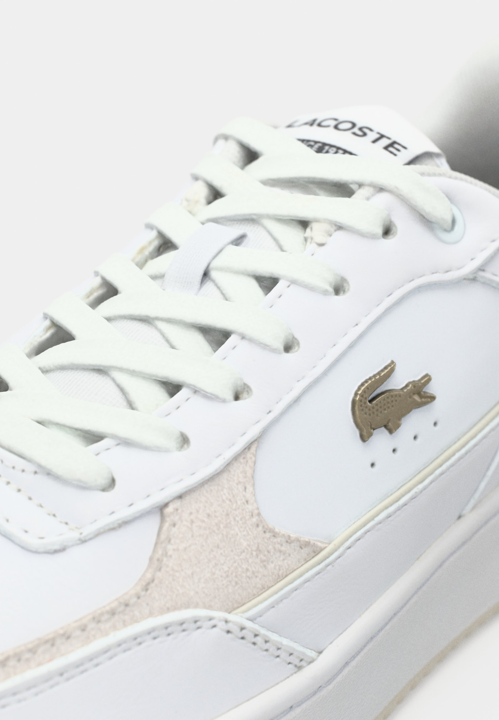 Lacoste L001 ACE 225 - кроссовки на шнуровке - Белый