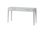 Консоль Type oak 2 ящика ширина 140 см (светло-серый)