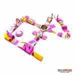 Надувной аквапарк «Морская звезда» с горками 22×20×4 м