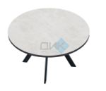 Стол DikLine RD100 опоры чёрные