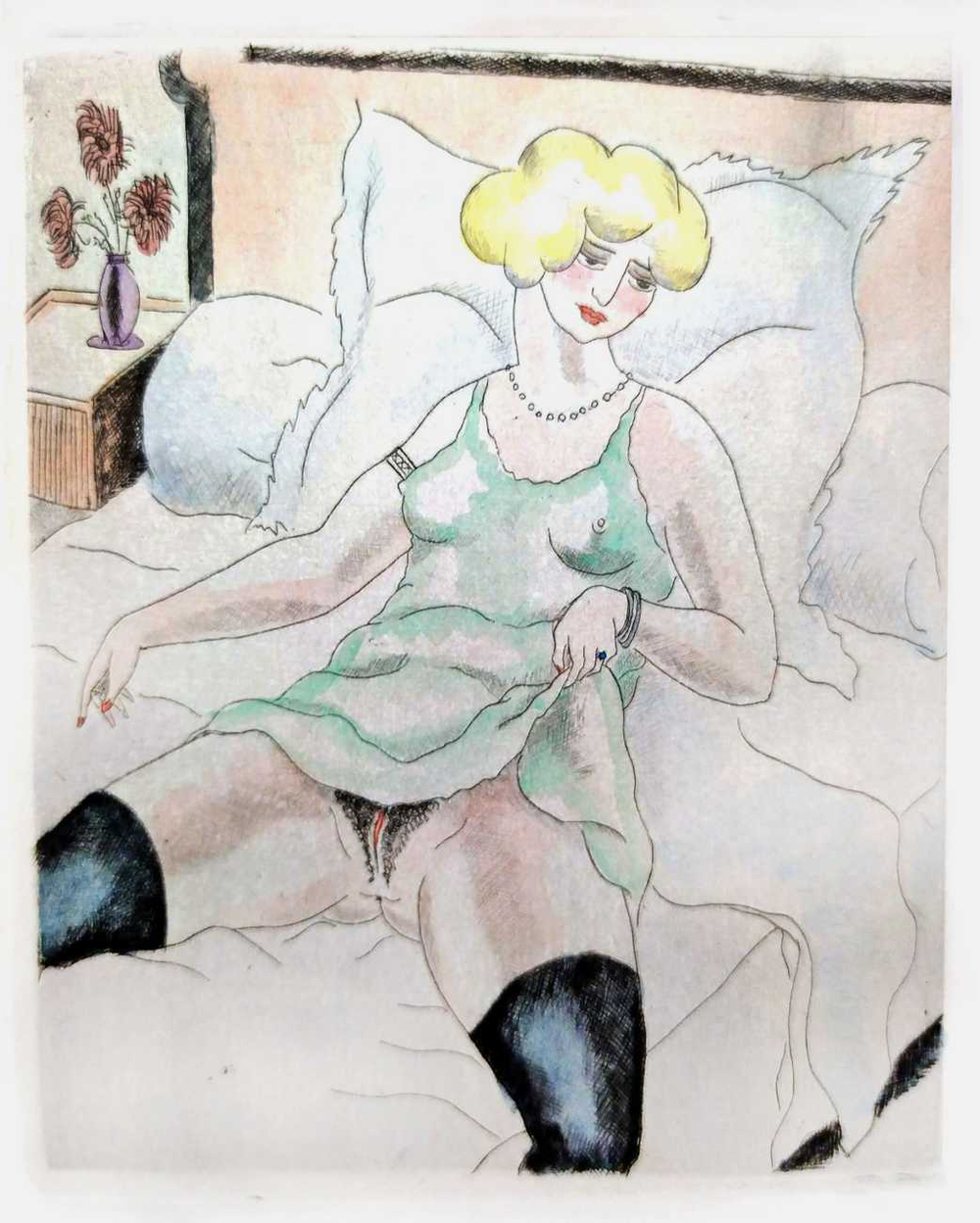 Alex Virot (1890-1957) - эротическое искусство французского художника
